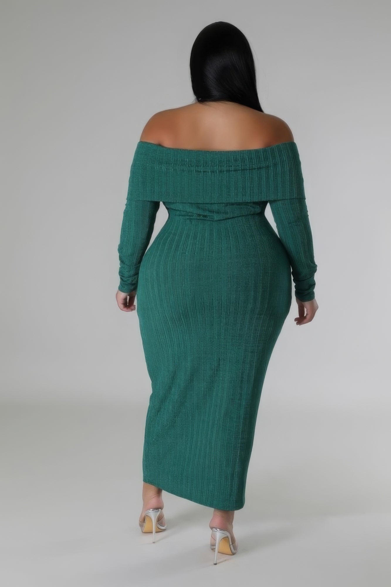 Stacey B's Off Shoulders Stretch Dress