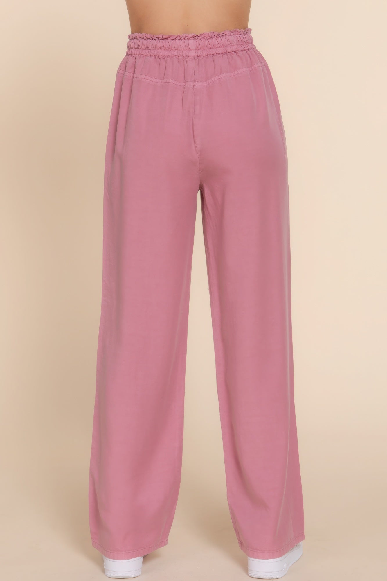 Stacey B's BElastic Waist Tencel Long Pants