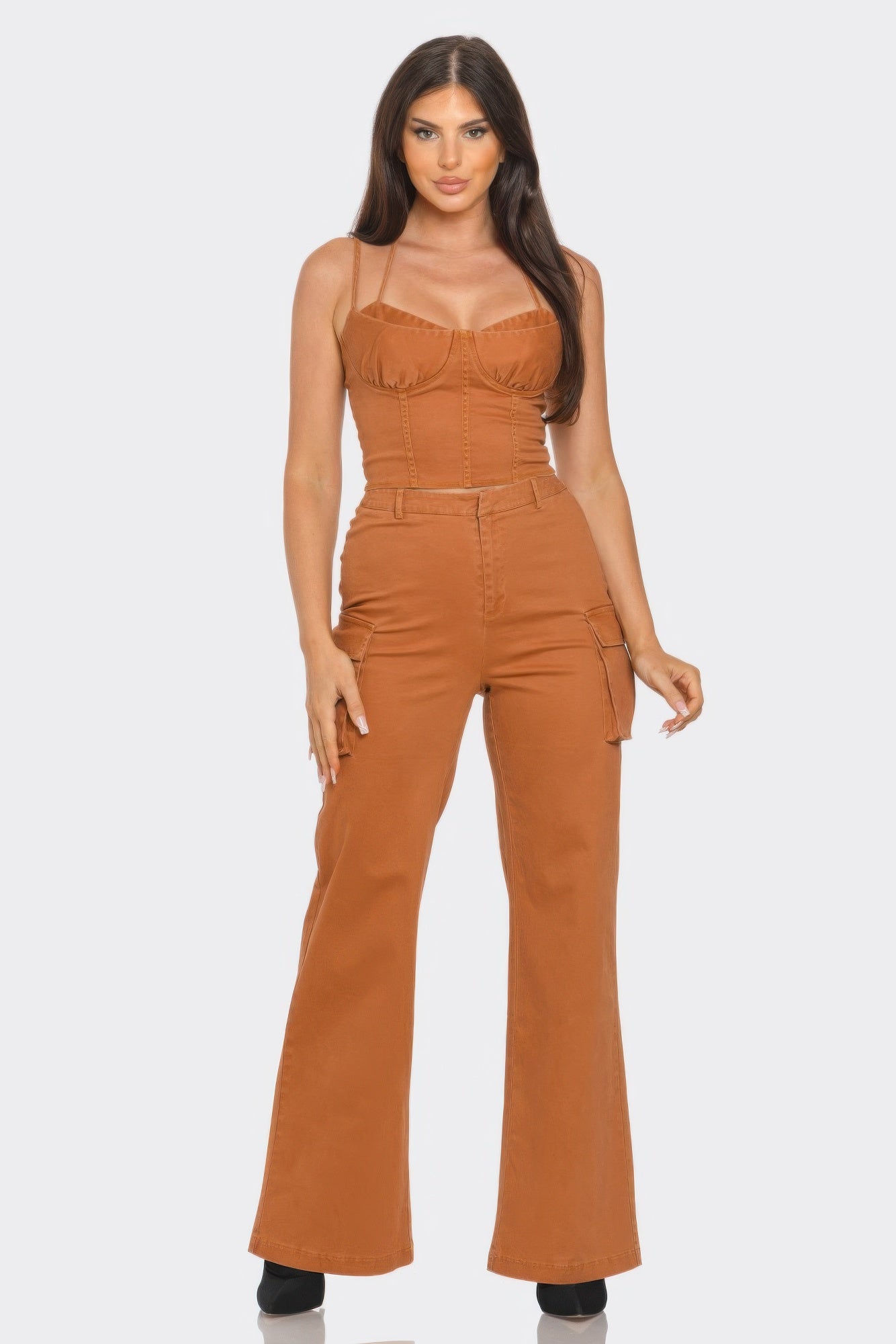 Stacey B's Crop Jacket 3pcs Set