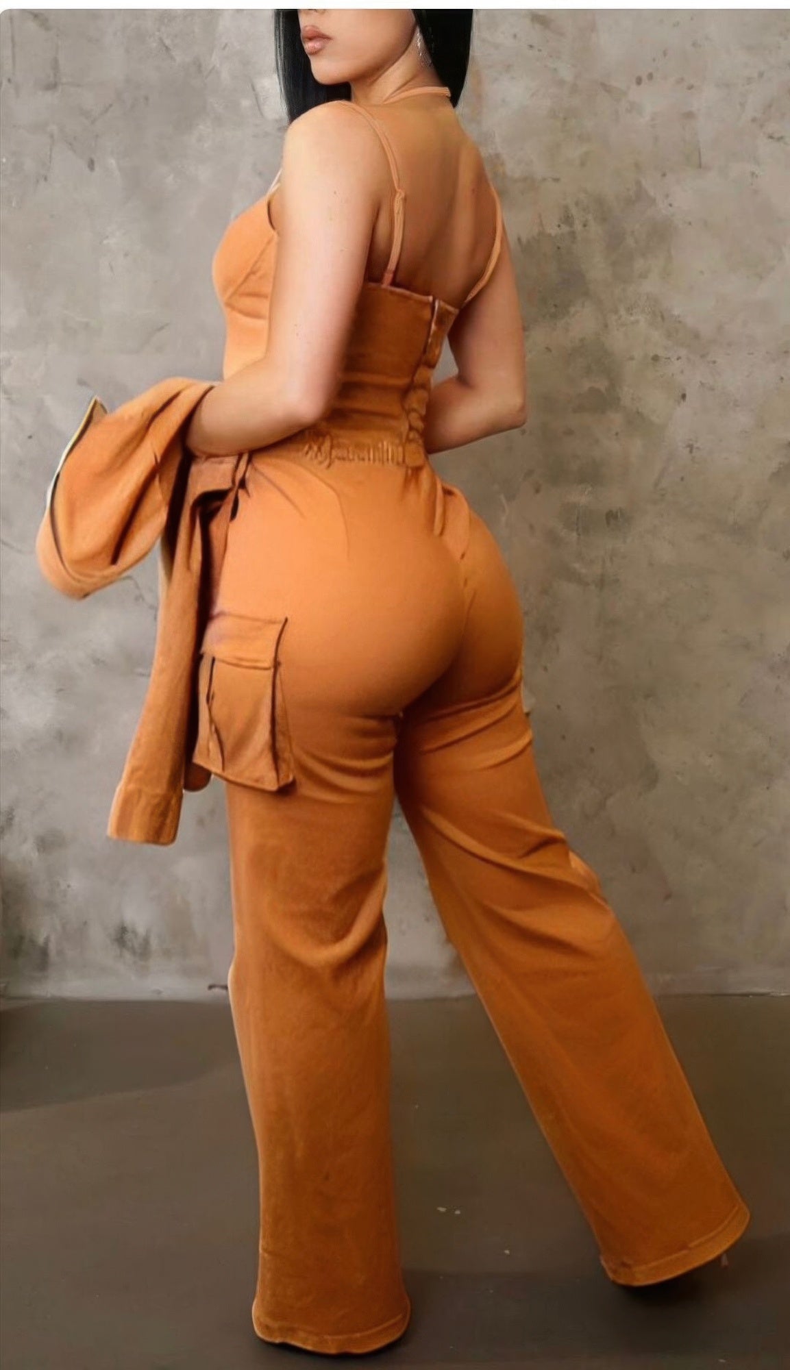 Stacey B's Crop Jacket 3pcs Set