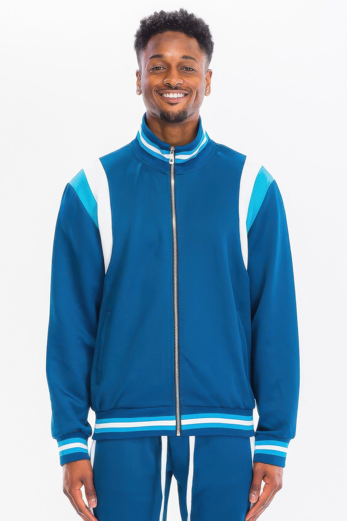Stacey B's Chevron Stripe Track Jacket