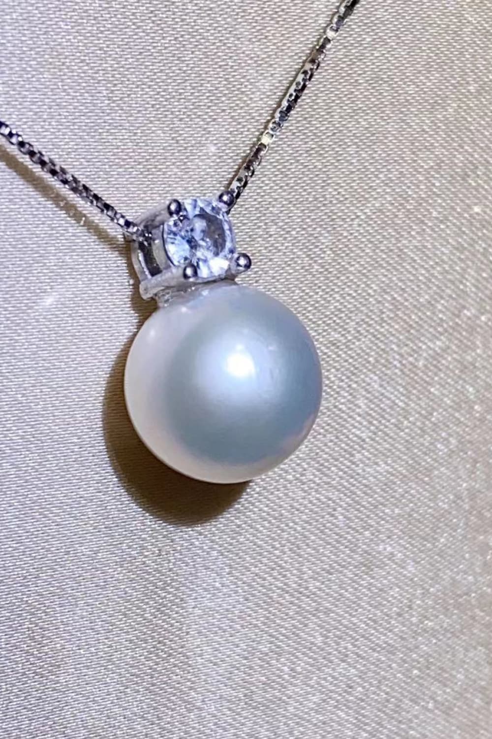 Stacey B's Freshwater Pearl 925 Sterling Silver Necklace