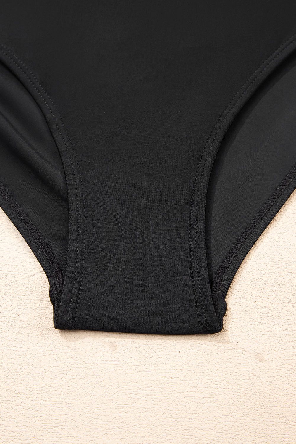 Stacey B's Black Adjustable Straps Cutout Ruched Knot Slit One Piece Swim Dress