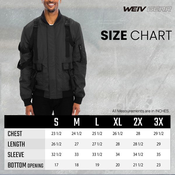 Stacey B's Mens Utlity Strap Jacket