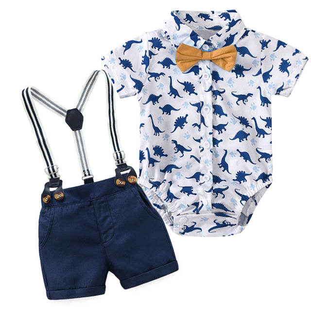 Stacey B's Dinosaur Boy Outfit Set for infant