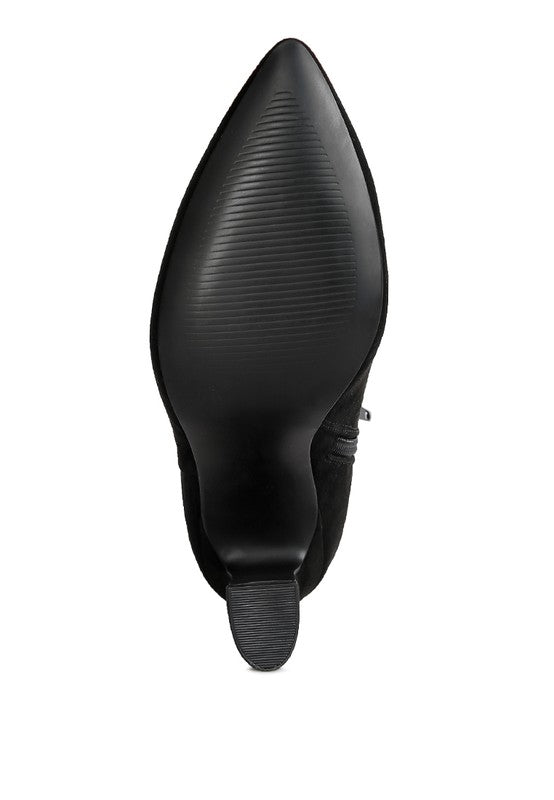 Stacey B's Clubdate Block Heeled Ankle Boots