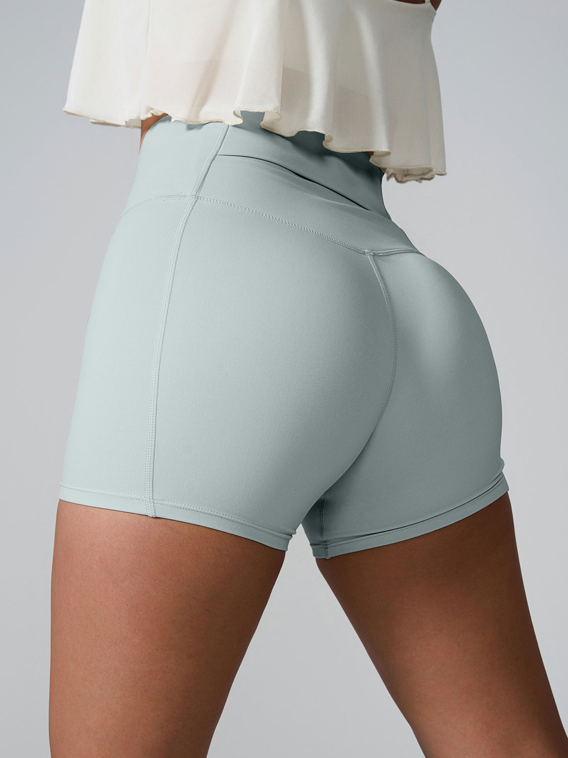 Stacey B's High Waist Active Shorts