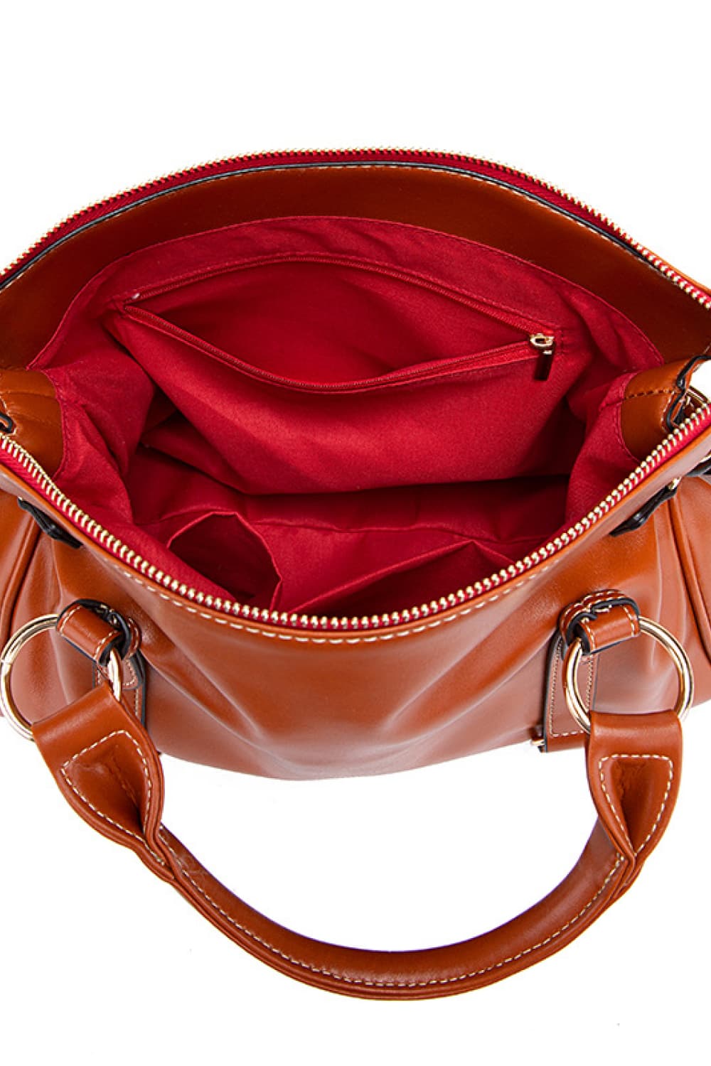 Stacey B's PU Leather Handbag with Tassels