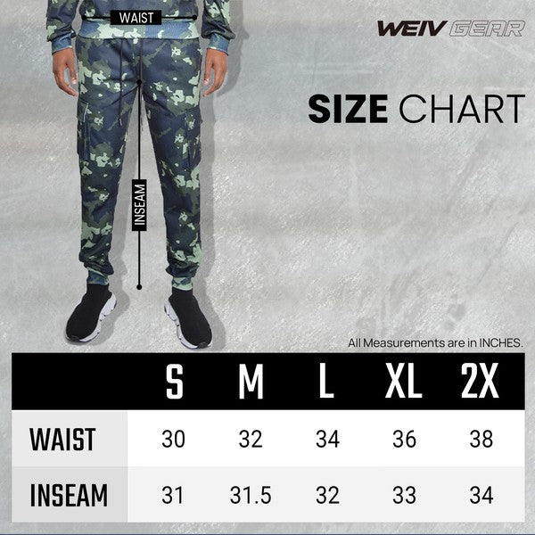 Stacey B's Full Camo Hoodie Cotton Sweat Set