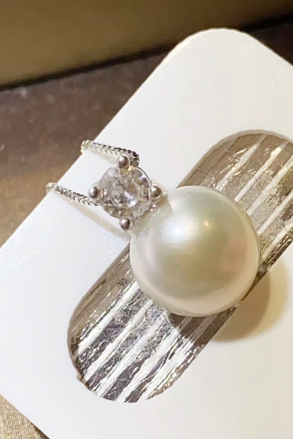 Stacey B's Freshwater Pearl 925 Sterling Silver Necklace