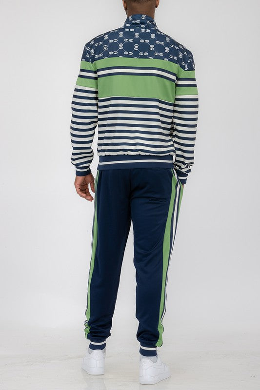 Stacey B's Chain Link Track Suit