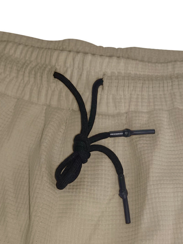 Stacey B's Men's new sports pants, loose legged, multi-pocket casual trousers