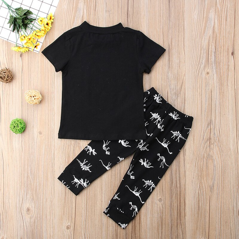 Stacey B's Boys Casual Dinosaur Outfits