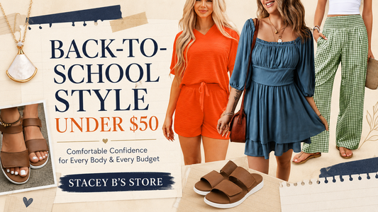 Back-to-School Style Under $50: Comfortable Confidence for Every Body, Every Size, and Every Budget