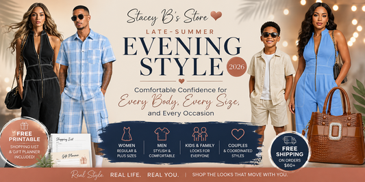Late-Summer Evening Style 2026: Looks for Every Body | Stacey B’s Store