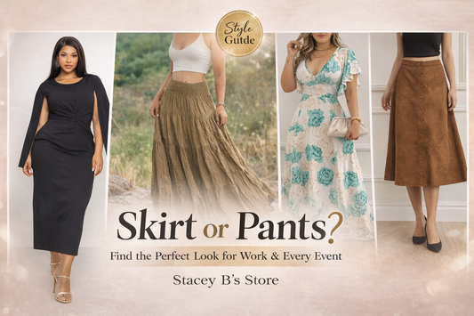 Skirt vs. Pants: How to Choose the Perfect Look for Work or Any Event