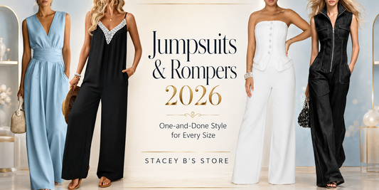 Jumpsuits & Rompers 2026: One-and-Done Style for Every Size | Stacey B's Store