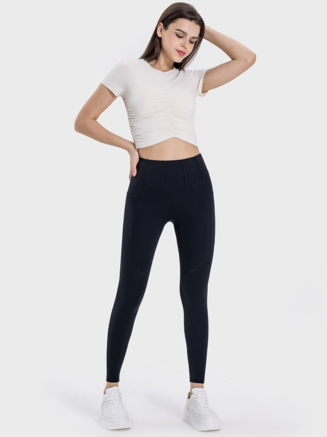 Stacey B's Pocketed High Waist Active Leggings