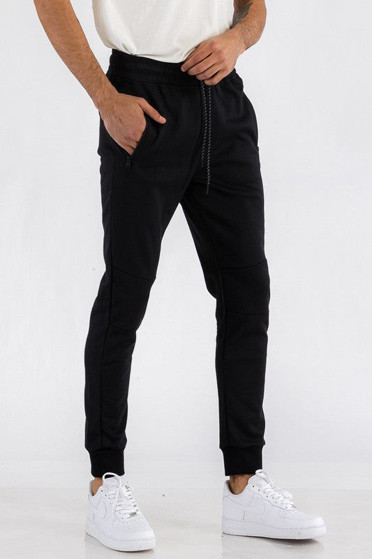 Stacey B's Mens Solid Heathered Jogger