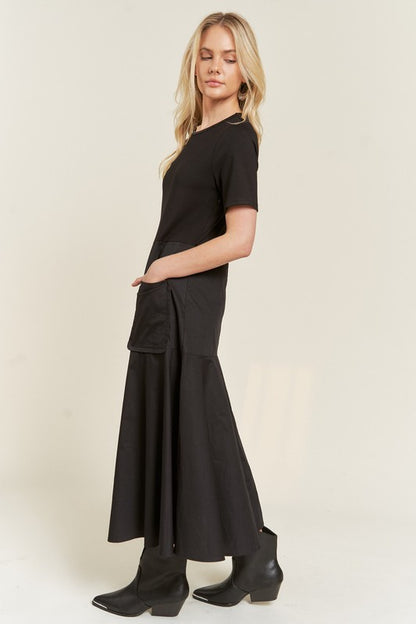 Stacey B's Knit Mix Dress