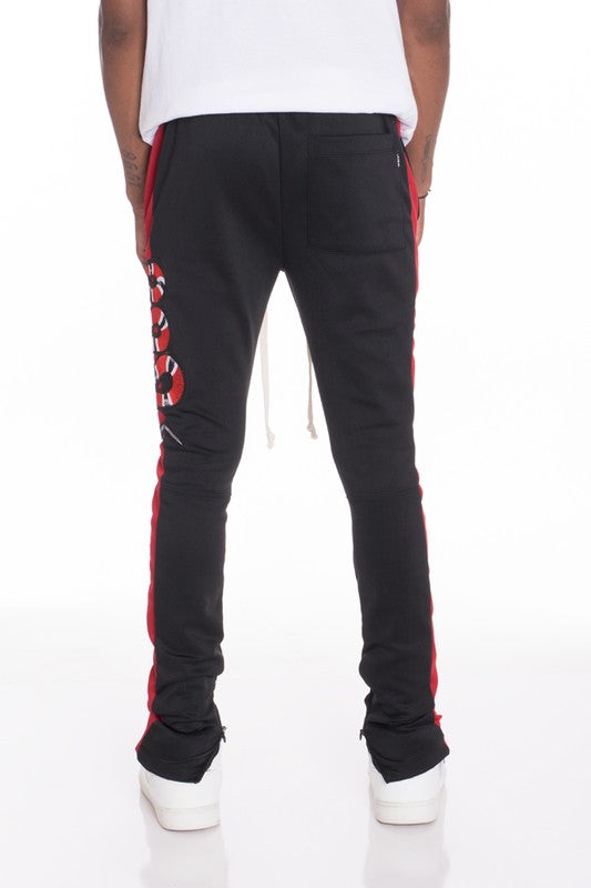 Stacey B's Snake Patched Track Pants