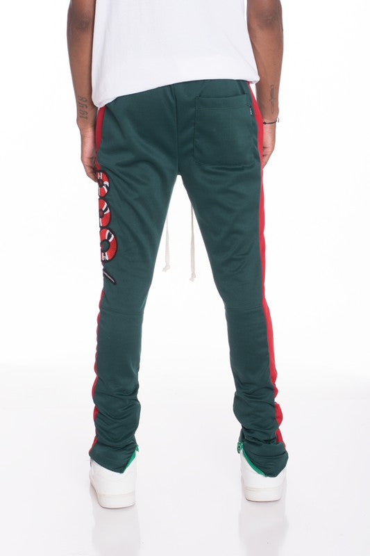 Stacey B's Snake Patched Track Pants