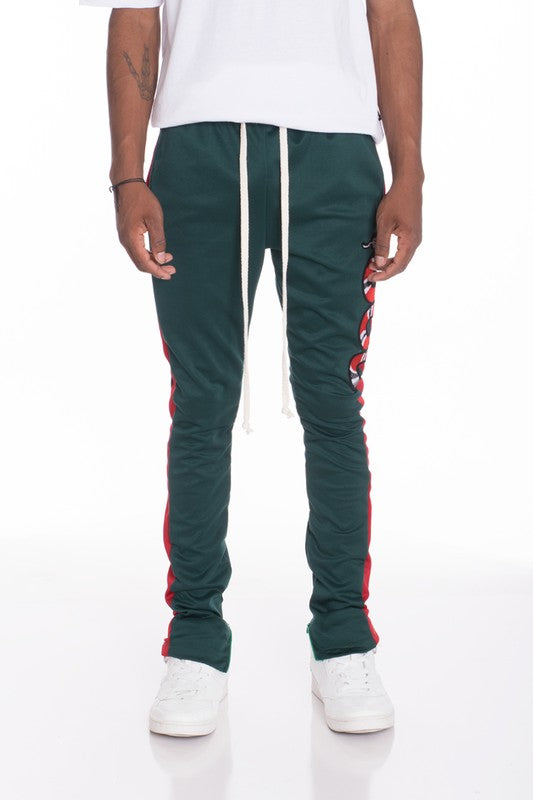 Stacey B's Snake Patched Track Pants