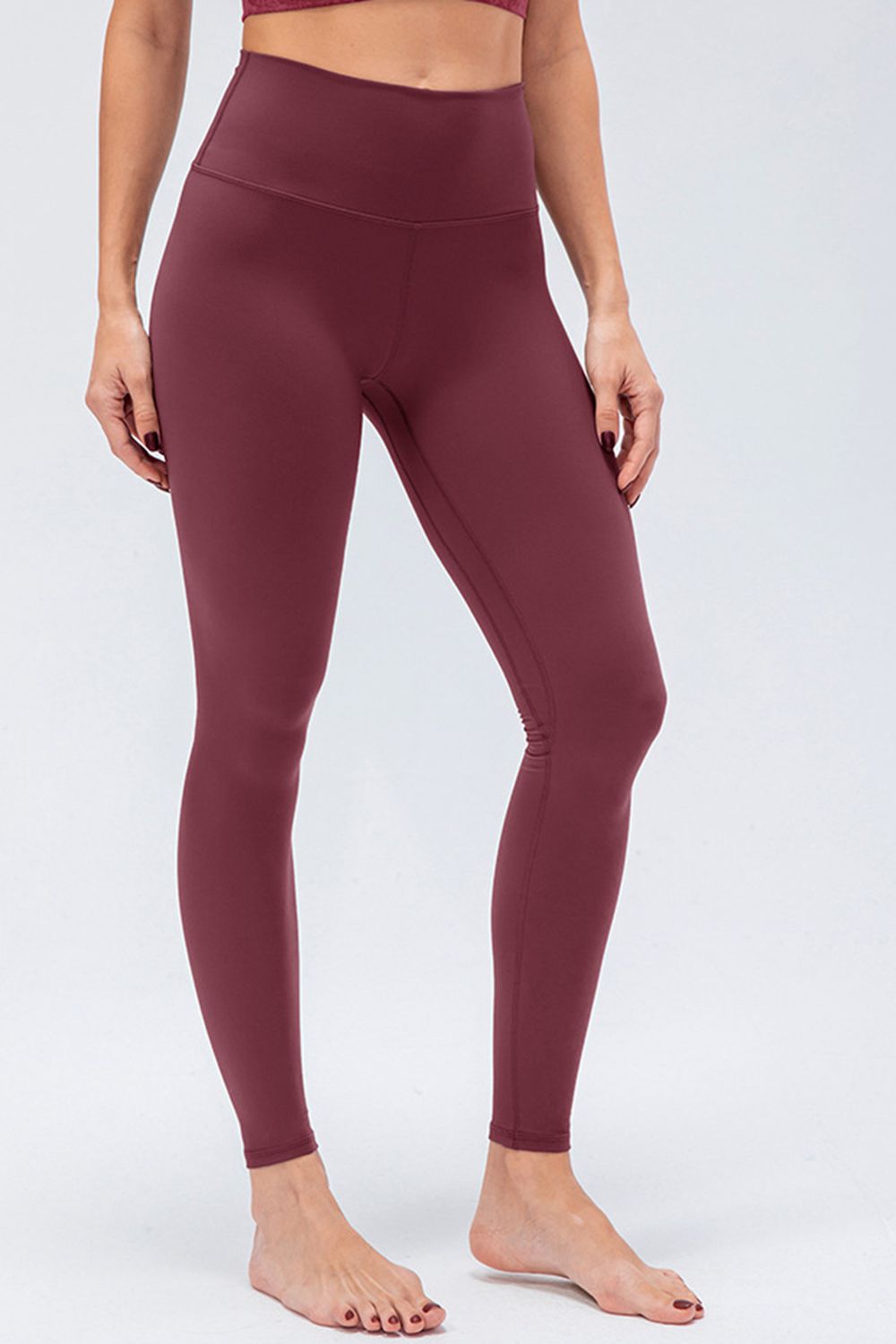 Stacey B's Wide Waistband Slim Fit Active Leggings