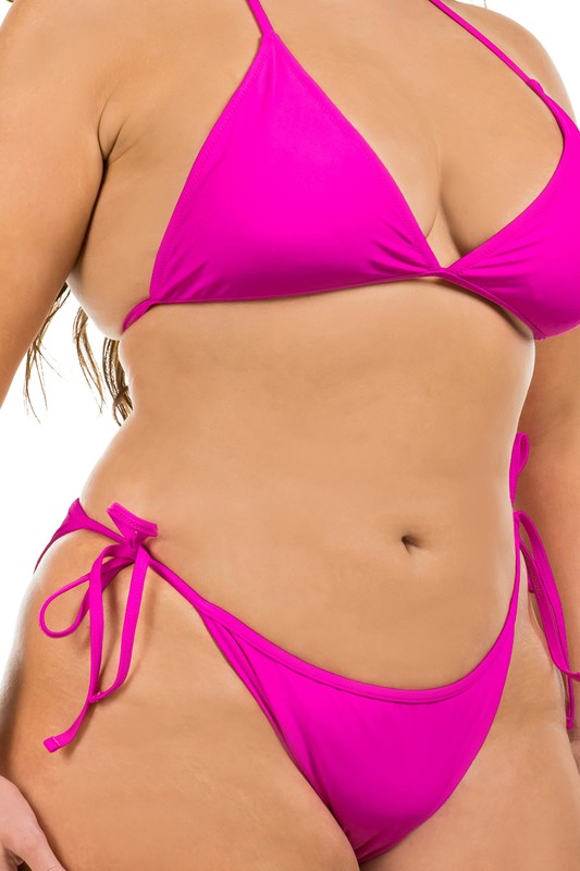 Stacey B's Triangular  Two Piece Plus  Size Bikini