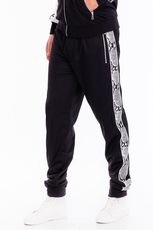 Stacey B's Snake Side Print Rack Jogger