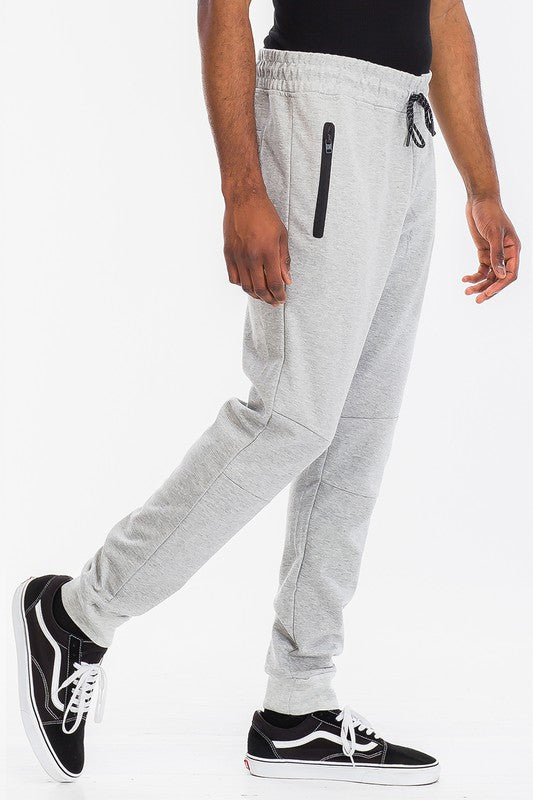 Stacey B's  Mens Solid Heathered Jogger