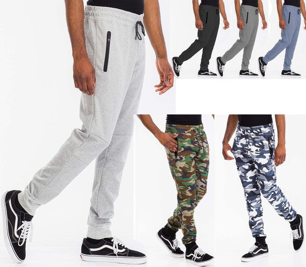 Stacey B's Mens Solid Heathered Jogger