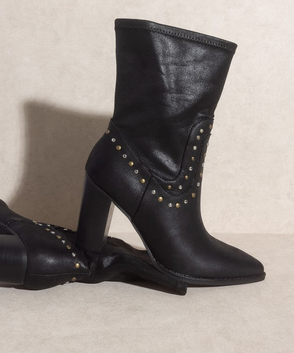 Stacey B's Oasis Society Paris - Studded Boots