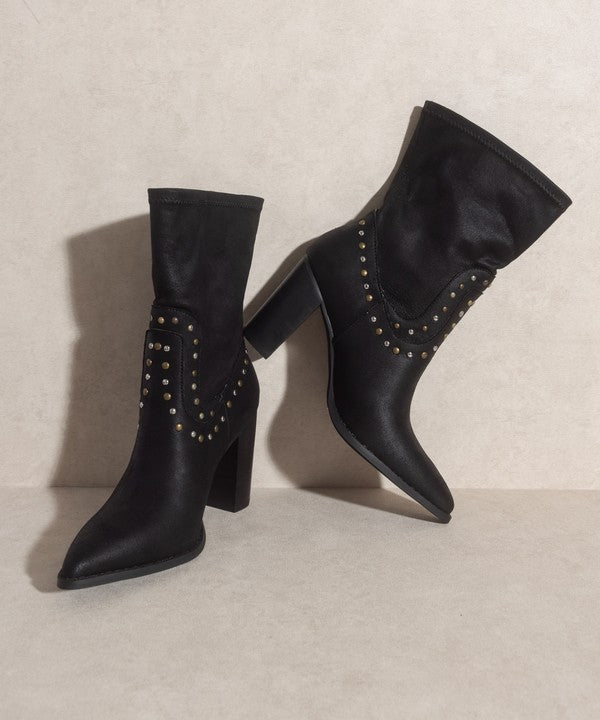 Stacey B's Oasis Society Paris - Studded Boots