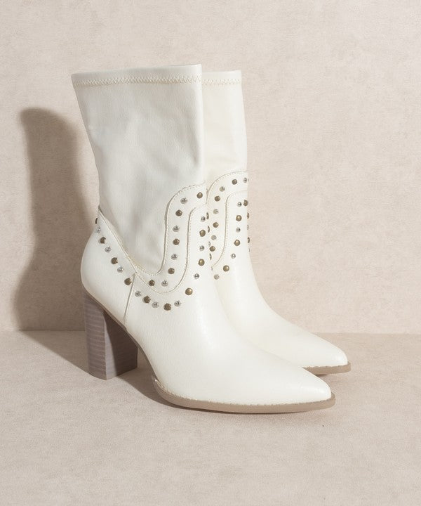 Stacey B's Oasis Society Paris - Studded Boots