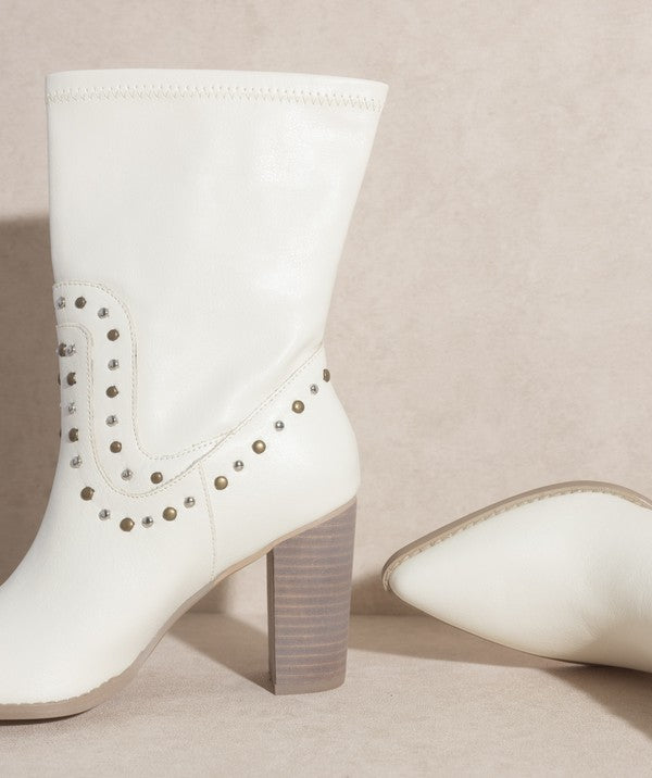 Stacey B's Oasis Society Paris - Studded Boots