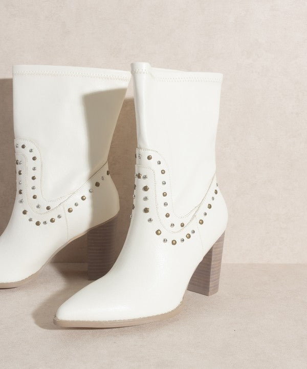 Stacey B's Oasis Society Paris - Studded Boots