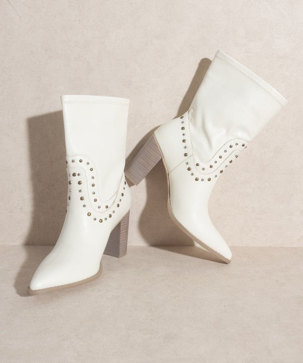 Stacey B's Oasis Society Paris - Studded Boots