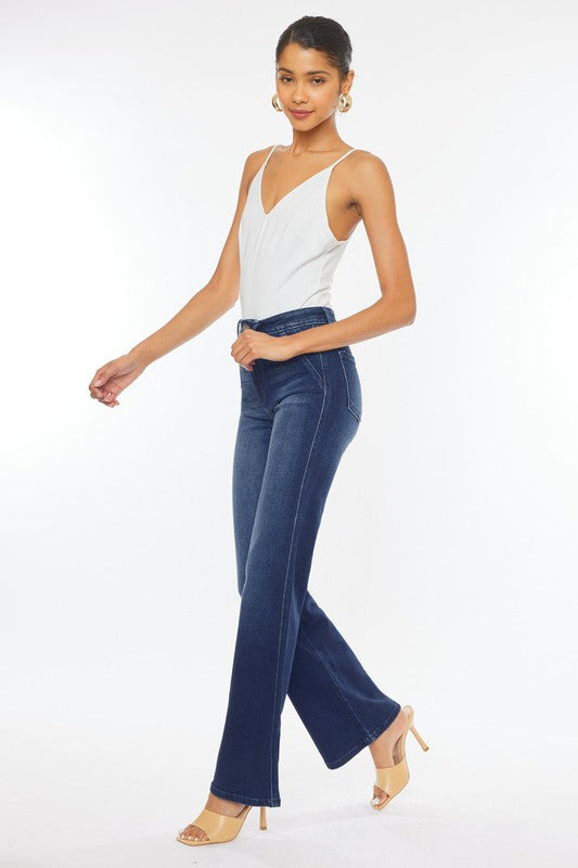 Stacey B's High Rise Slim Flare Jean