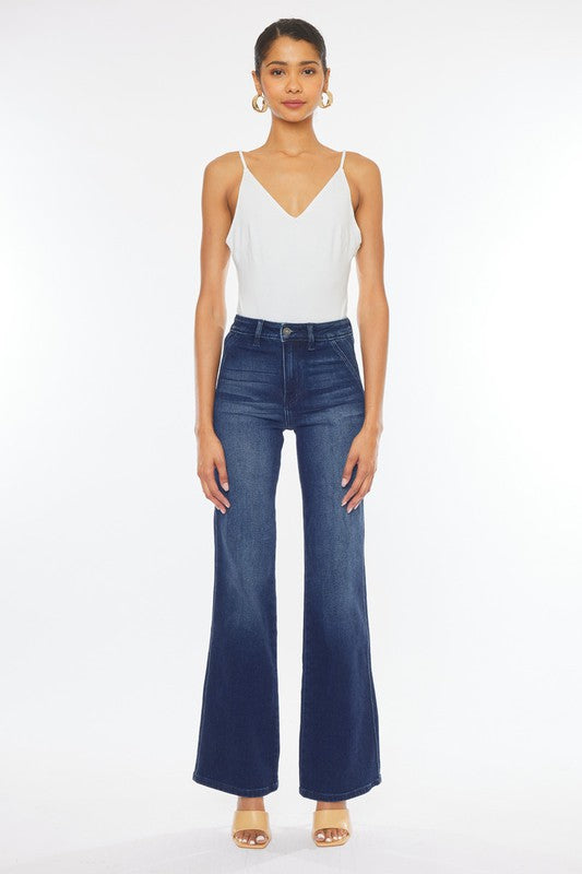 Stacey B's High Rise Slim Flare Jean