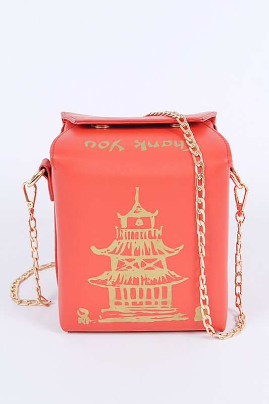 Stacey B's Chinese Take Out Box Fashion Clutch