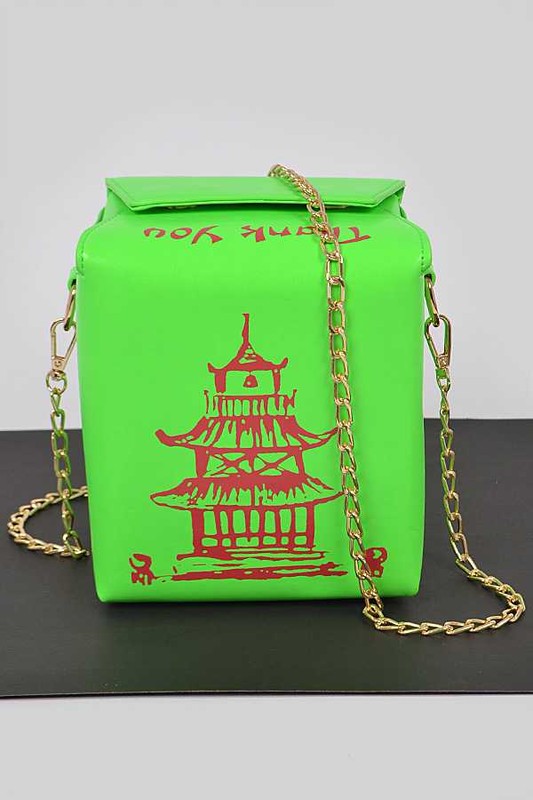 Stacey B's Chinese Take Out Box Fashion Clutch