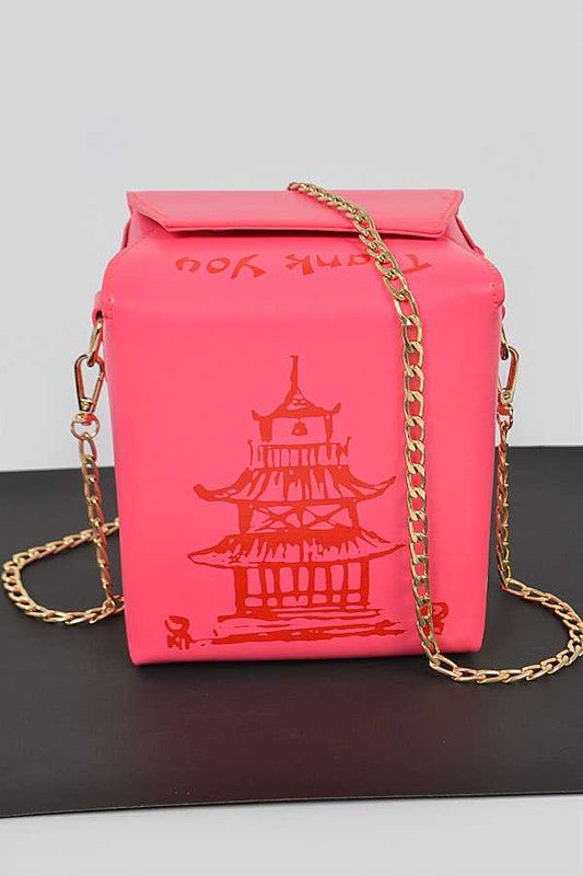 Stacey B's Chinese Take Out Box Fashion Clutch