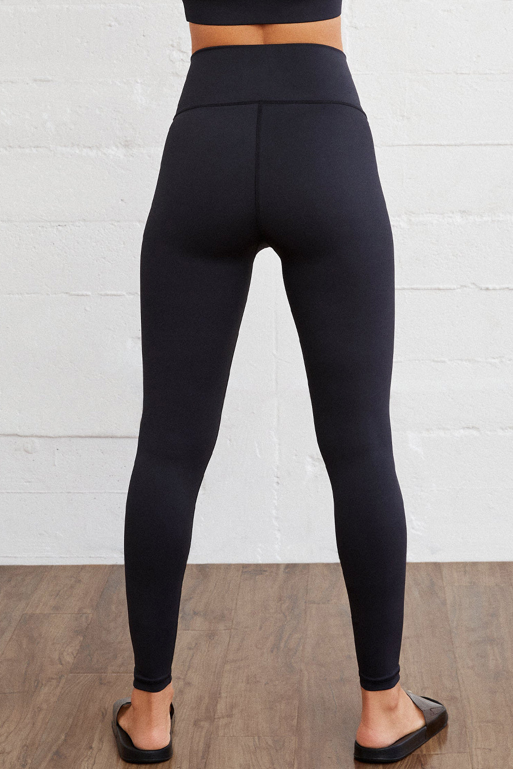Stacey B's Black Arched Waist Seamless Active Leggings