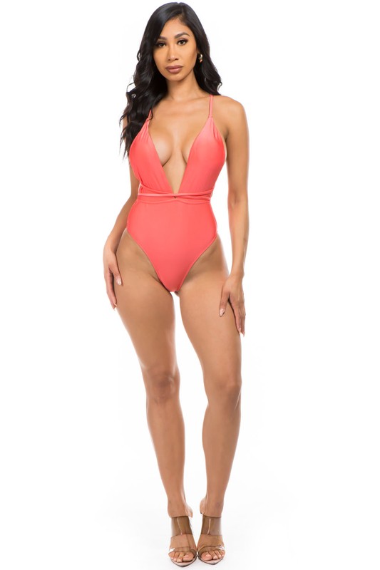 Stacey B's One Piece Bathing Suit