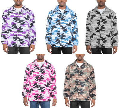 Stacey B's Camo Print Coachs Jacket