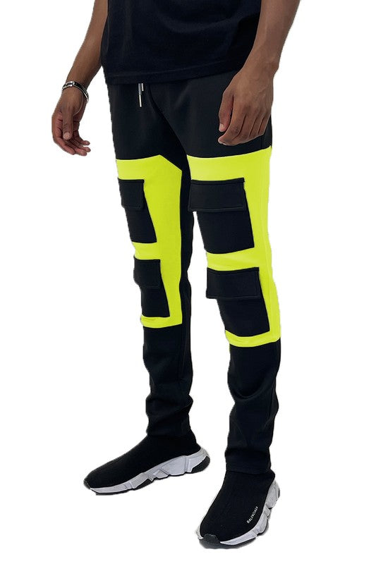 Stacey B's Huhi Color Block Cargo Track Pant