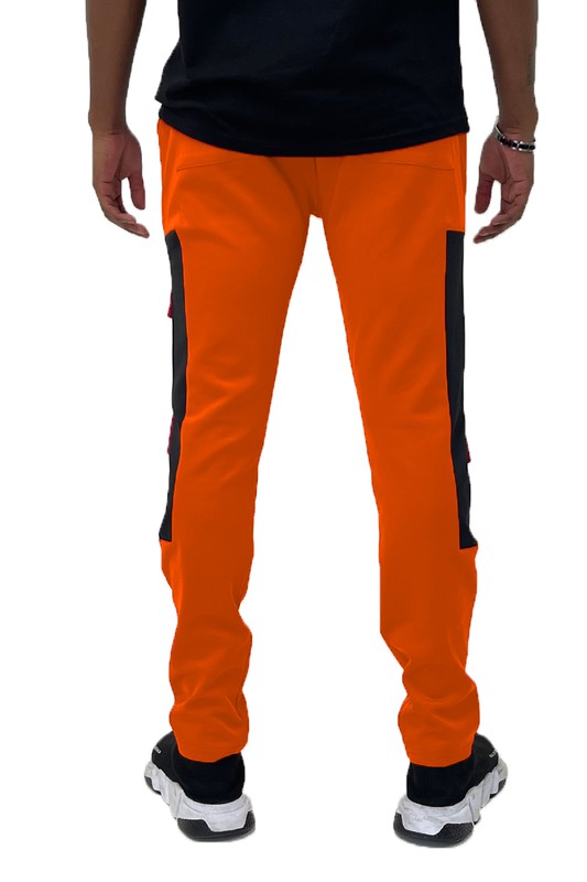 Stacey B's Huhi Color Block Cargo Track Pant