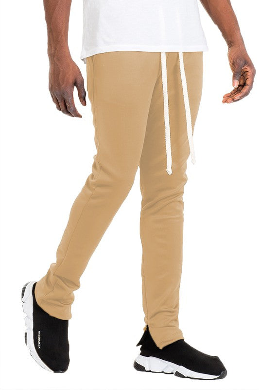 Stacey B's Solid Color Plain Basic Track Pants