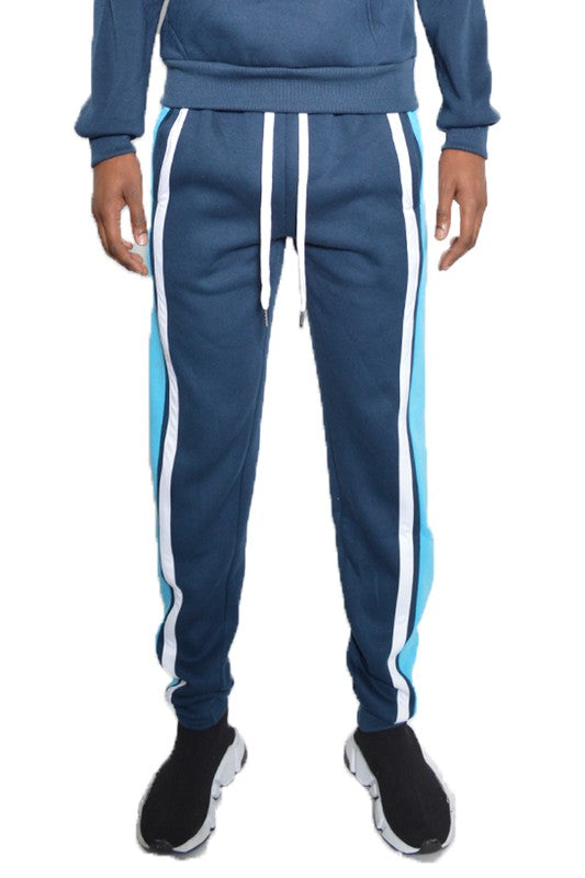 Stacey B's 3 Stripe Color Block  Sweat Pants